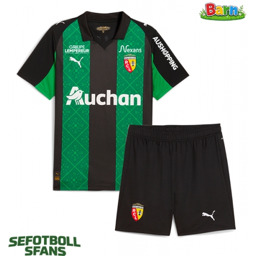 RC Lens Bortaställ Barn 2025-26 Kortärmad (+ Korta byxor)